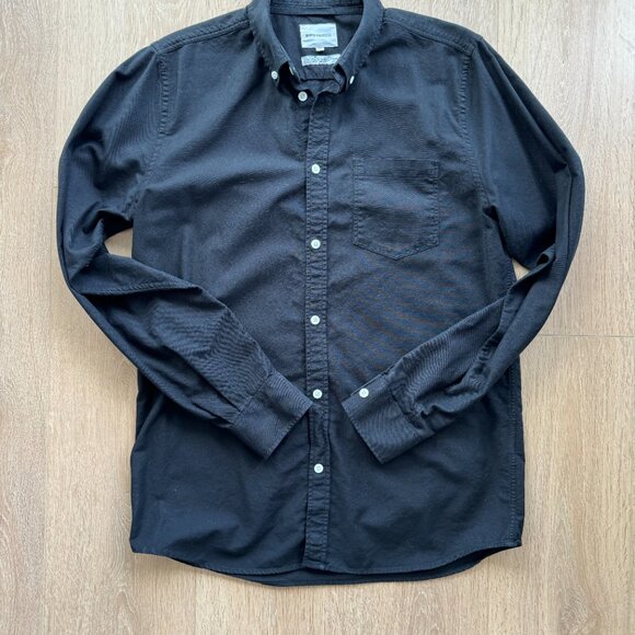 Norse Projects Oxford Cloth Button Down Shirt (Black) - Picture 3 of 5